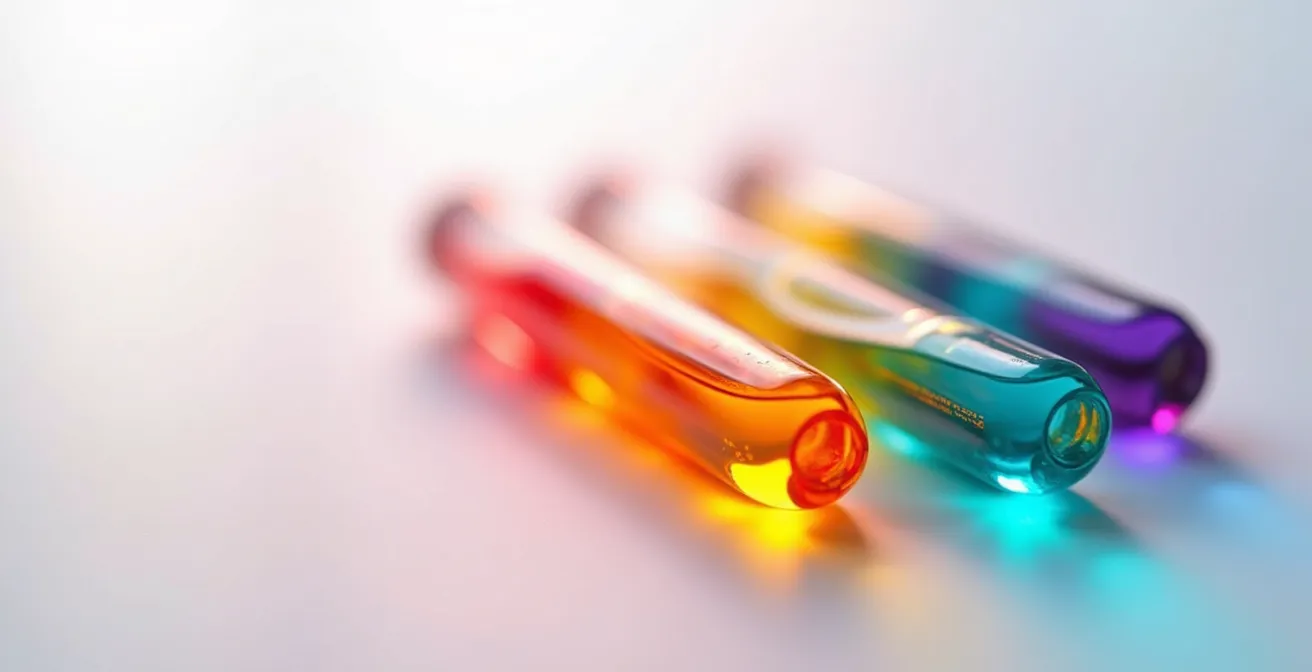 Matériel de test et réactifs colorimétriques pour l'analyse de substances