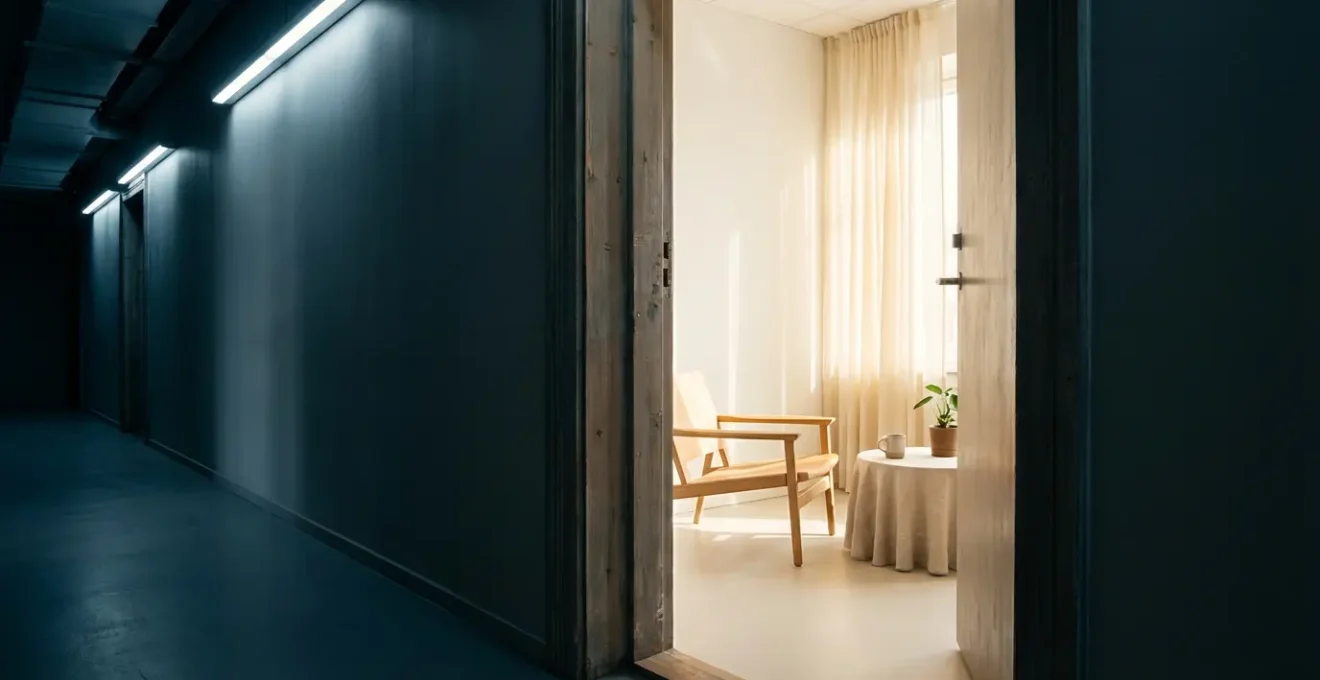 Espace thérapeutique délimité symboliquement